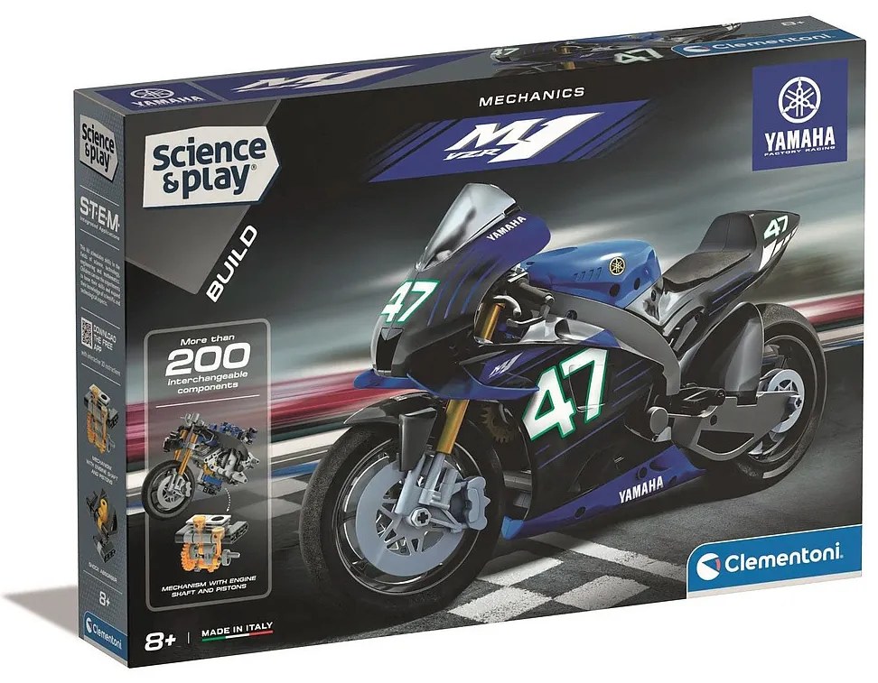 Vehicul Yamaha Set de construit motociclete Clementoni