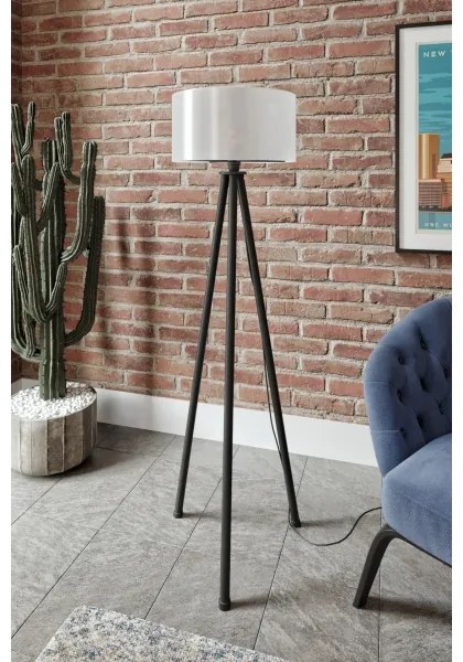 Lampadar AYD 1xE27/40W/230V negru/alb