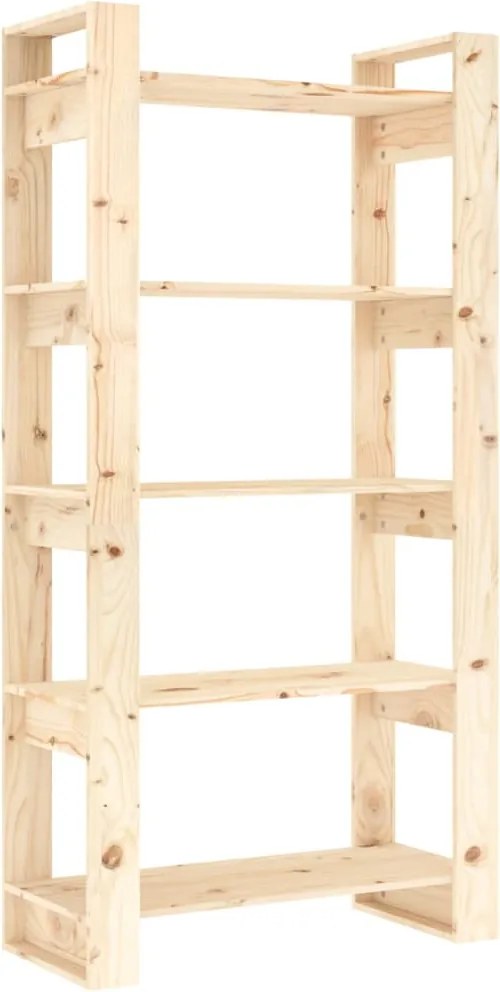 vidaXL Dulap de cărți/paravan de cameră 80x35x160 cm, lemn masiv