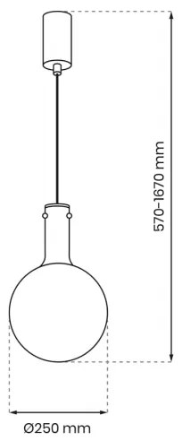 Lustră pe cablu TORONTO 1xGU10/8W/230V crom