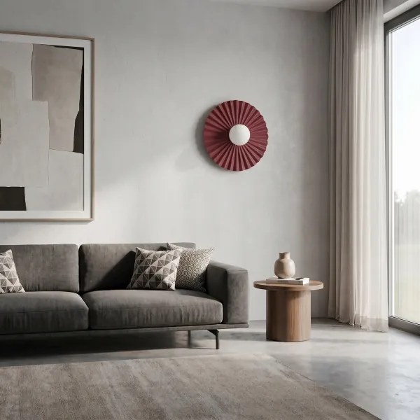 Aplică de perete UMBRA 1xG9/8W/230V, roșie