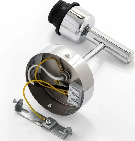 Brilagi - Aplica de perete MONTE 1xE27/60W/230V bej/crom lucios
