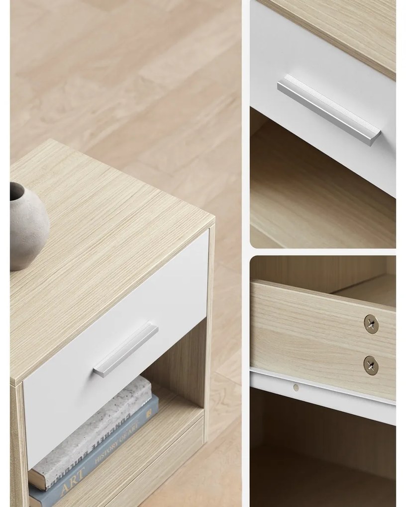 Set de noptiere E1081, stejar, 2 buc.