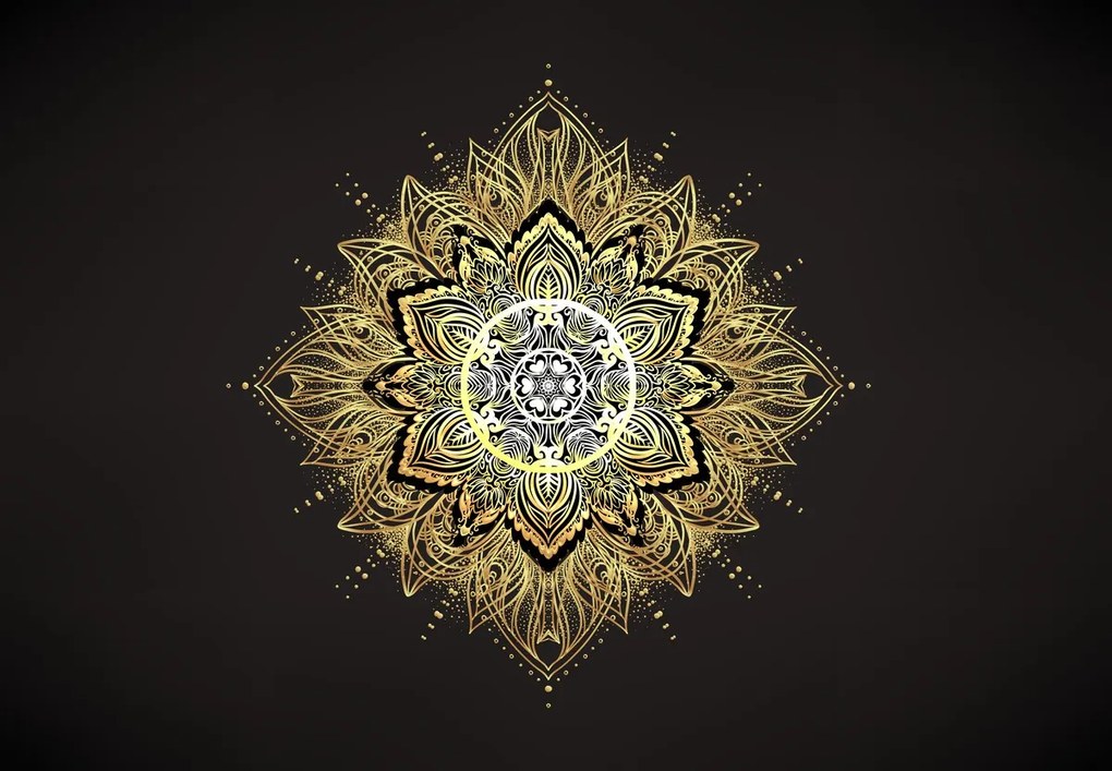 Fototapet - Mandala bogăției (147x102 cm)