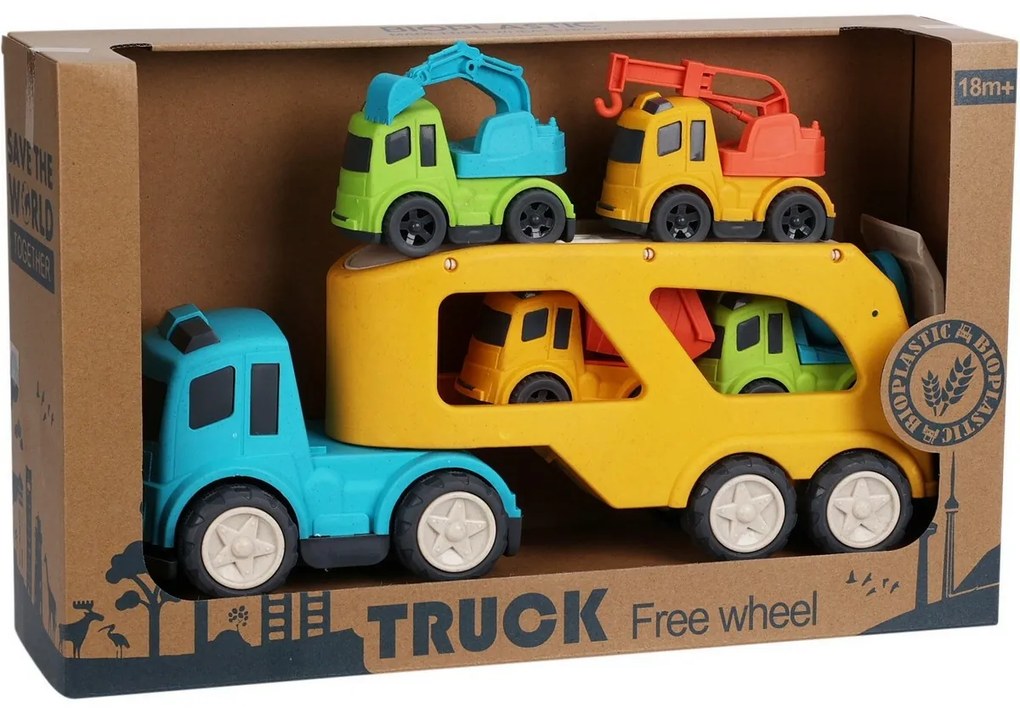 Camion 33 cm cu remorcă , 11 x 40 x 25cm