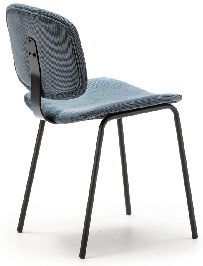 Scaune de dining albastre 2 buc. Arus – Marckeric
