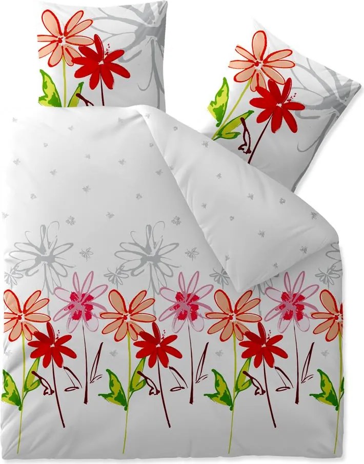 Lenjerie de pat din bumbac Renforce AYANA alb Dimensiune lenjerie de pat: 2 buc 80 x 80 cm | 200 x 200 cm