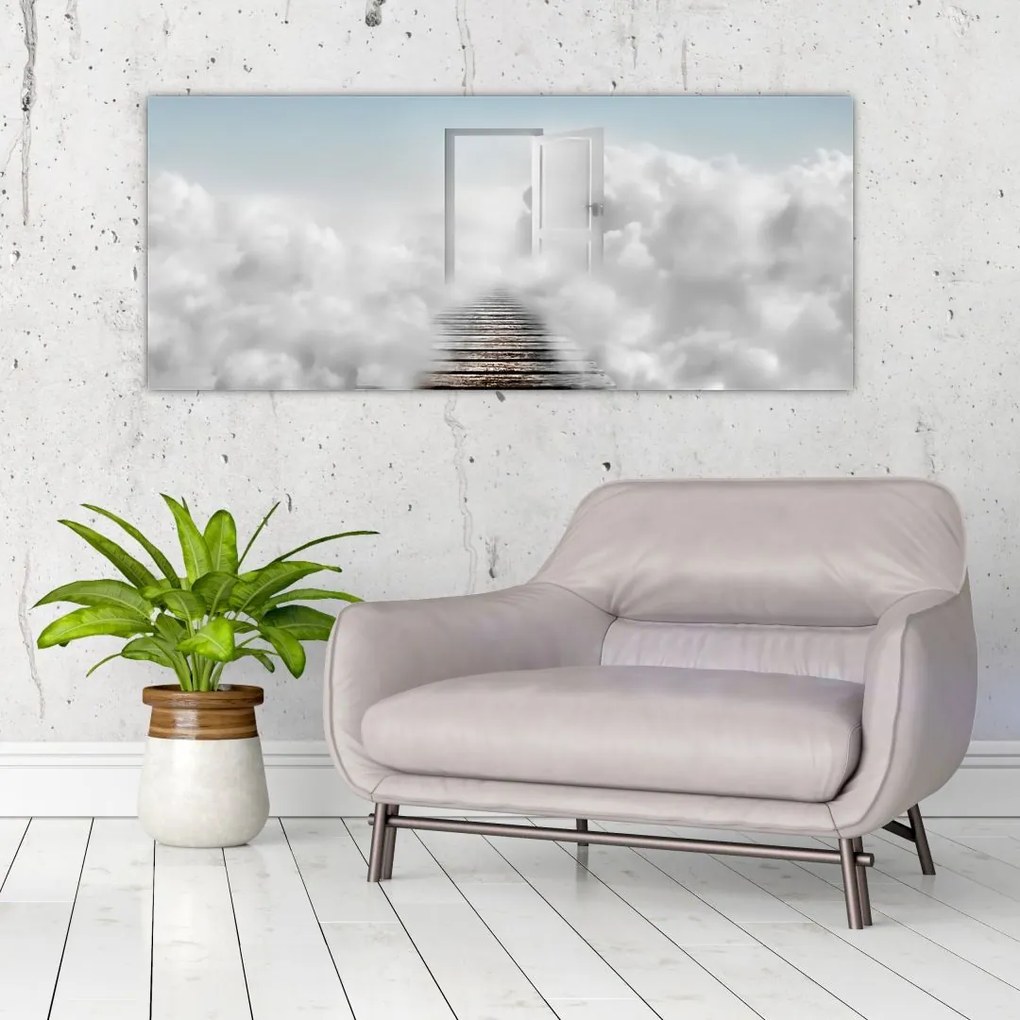 Tablou - Ușa spre cer (120x50 cm)