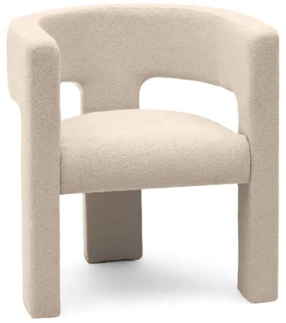 Fotoliu design bej ALPAH B