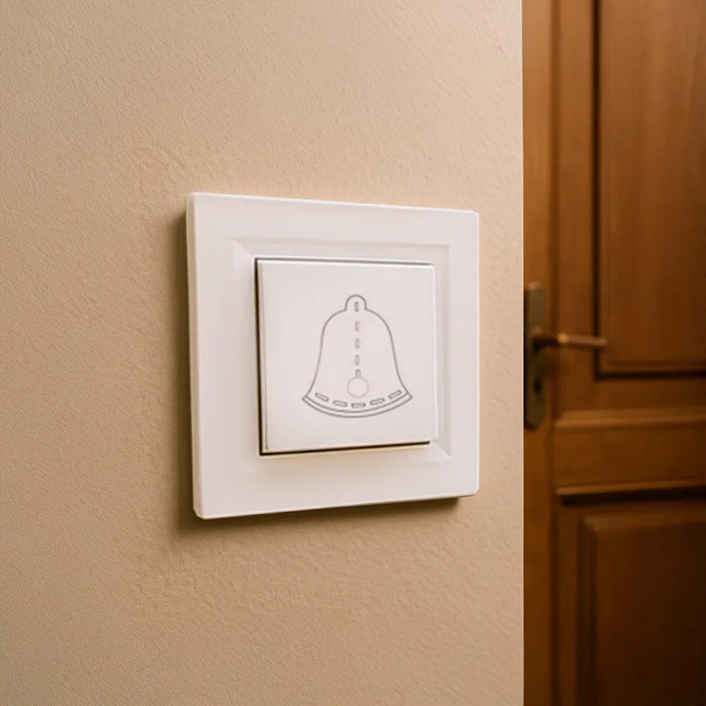 Comutator clopot Nova 101N alb