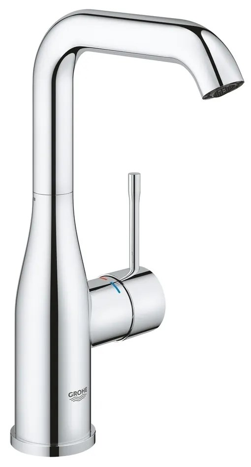 Baterie lavoar Grohe Essence New L cu ventil Push-Open crom
