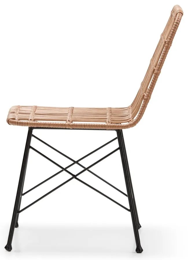 Set 2 scaune de grădină din ratan artificial Bonami Essentials Gabriela