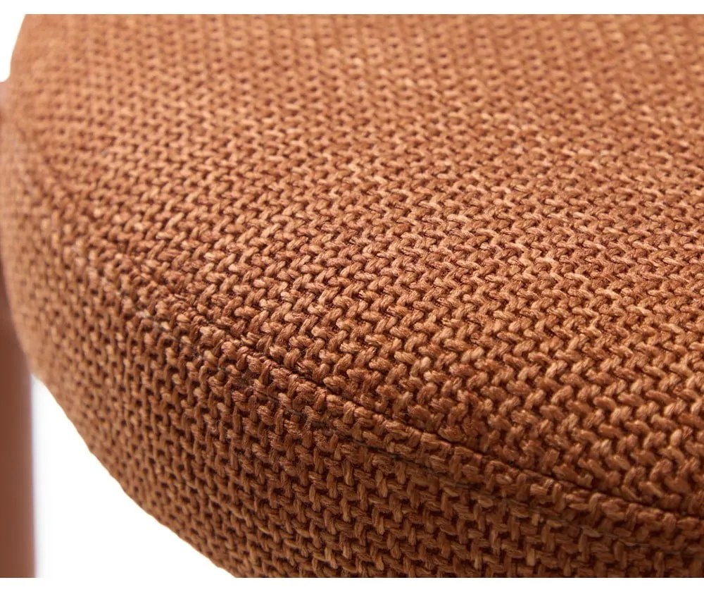 Scaun teracotă din metal Pelican – Unique Furniture