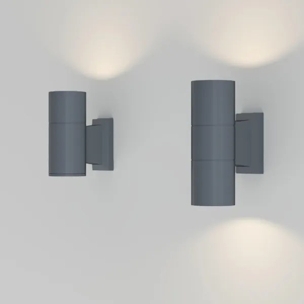 Aplică de exterior Maytoni O574WL-02GR BOWERY 2xGU10/50W/230V IP54 antracit