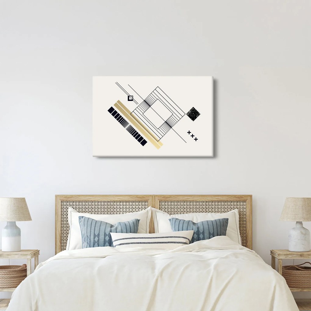Tablou - Forme geometrice N⁰6 (90x60 cm)