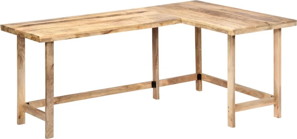 vidaXL Birou, 180 x 120 x 76 cm, lemn masiv de mango