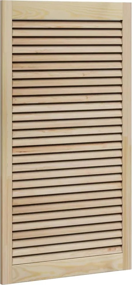 vidaXL Ușă de Dulap natural 110 x 2,1 x 59,5 cm Lemn de pin masiv