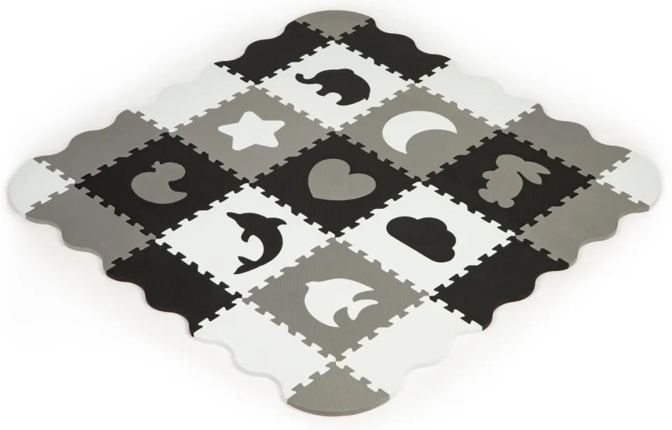 Covor puzzle din spumă cu gard 25 de piese