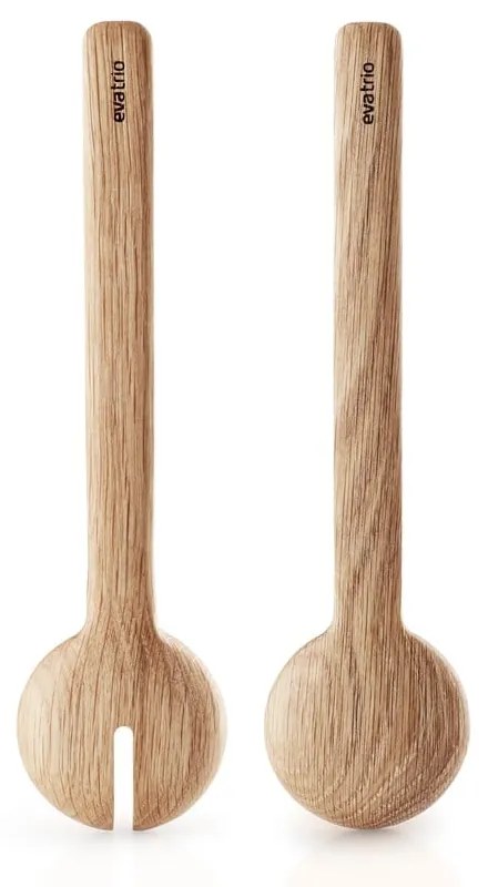 Set tacâmuri din lemn pentru salată Eva Solo Trio