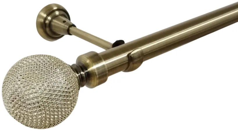 Galerie fara inele rimini/25 - aur antic (Alege marime: 300 cm)