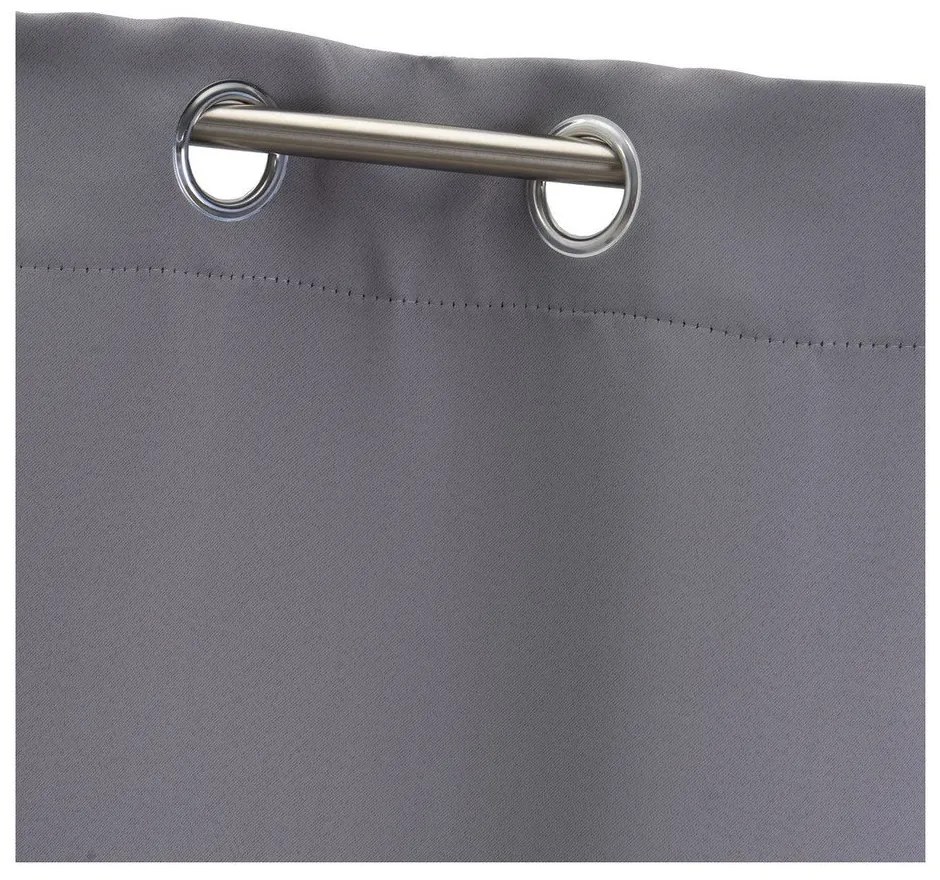 Draperie gri închis blackout 140x260 cm Best-Out – Casa Selección