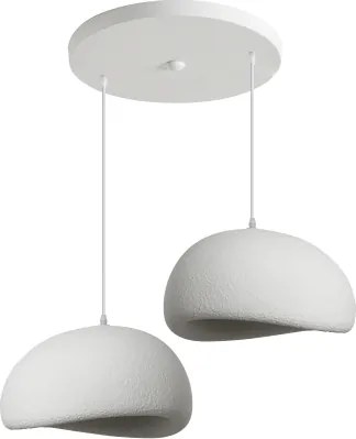 BRILAGI - Lustră pe cablu WABI SABI 2xE27/60W/230V albă