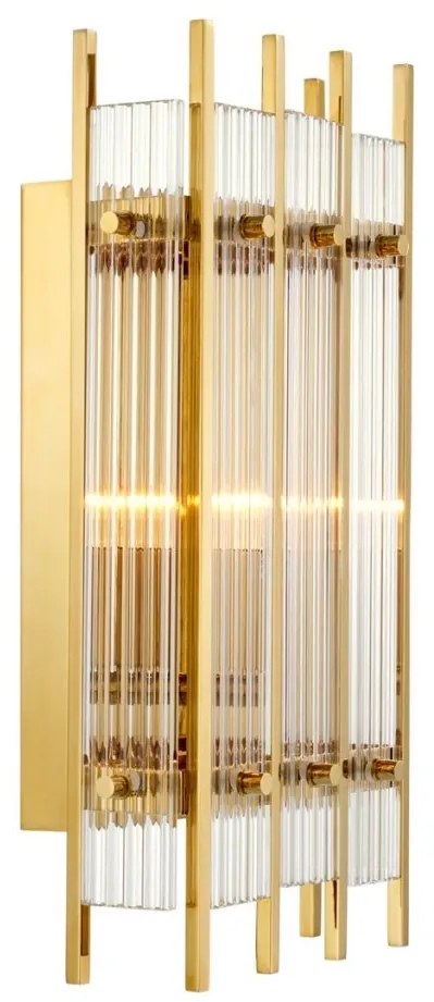 Aplica perete design LUX Sparks S auriu, 111897 HZ