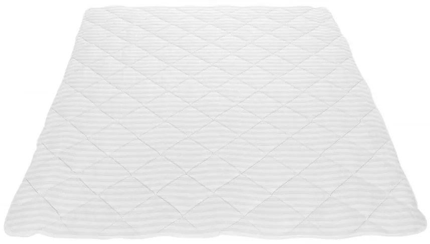 Pilota Alcam damasc white line, toamna / iarna, bumbac, 140x200 cm