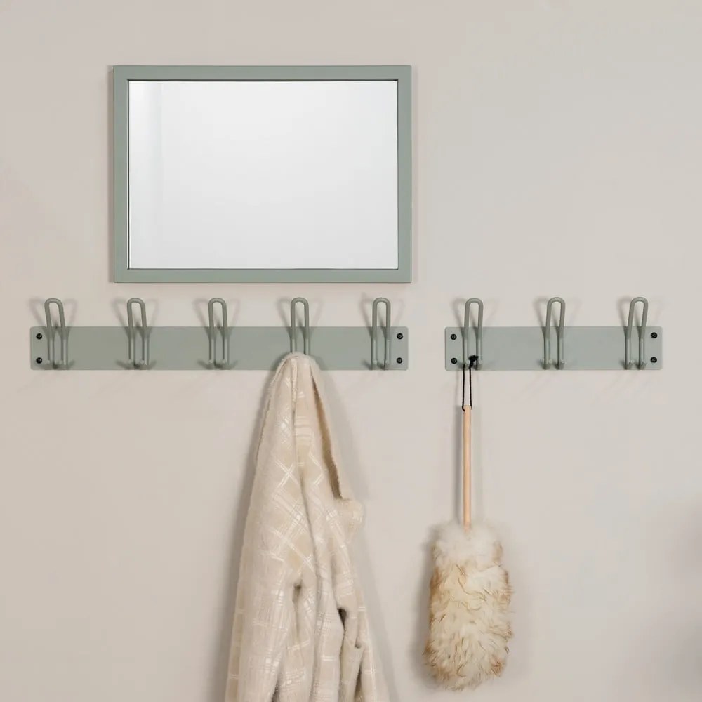 Cuier de perete verde-gri din metal Miles – Spinder Design