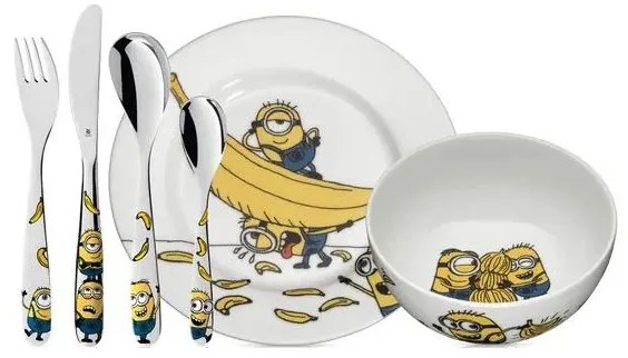 Set de veselă pentru copii WMF MIMONI, 6 piese