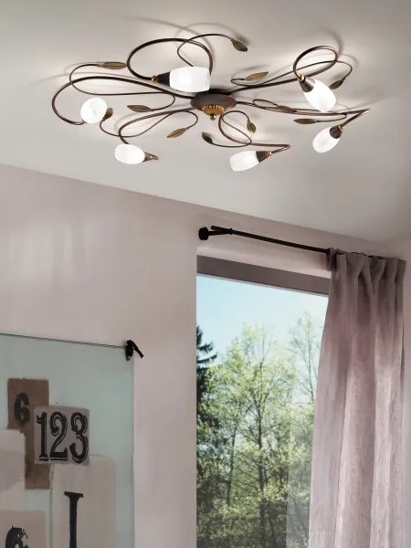 EGLO 90697 - Lustra GERBERA1 6xG9/40W