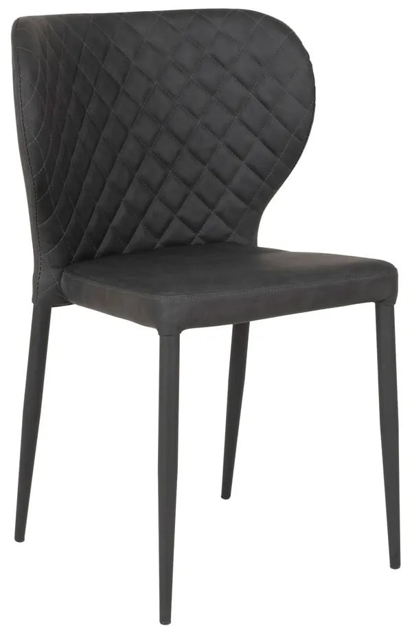 Scaune de dining gri-închis 4 buc. Pisa – House Nordic