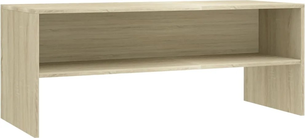 vidaXL Comodă TV, stejar Sonoma, 100 x 40 x 40 cm, PAL