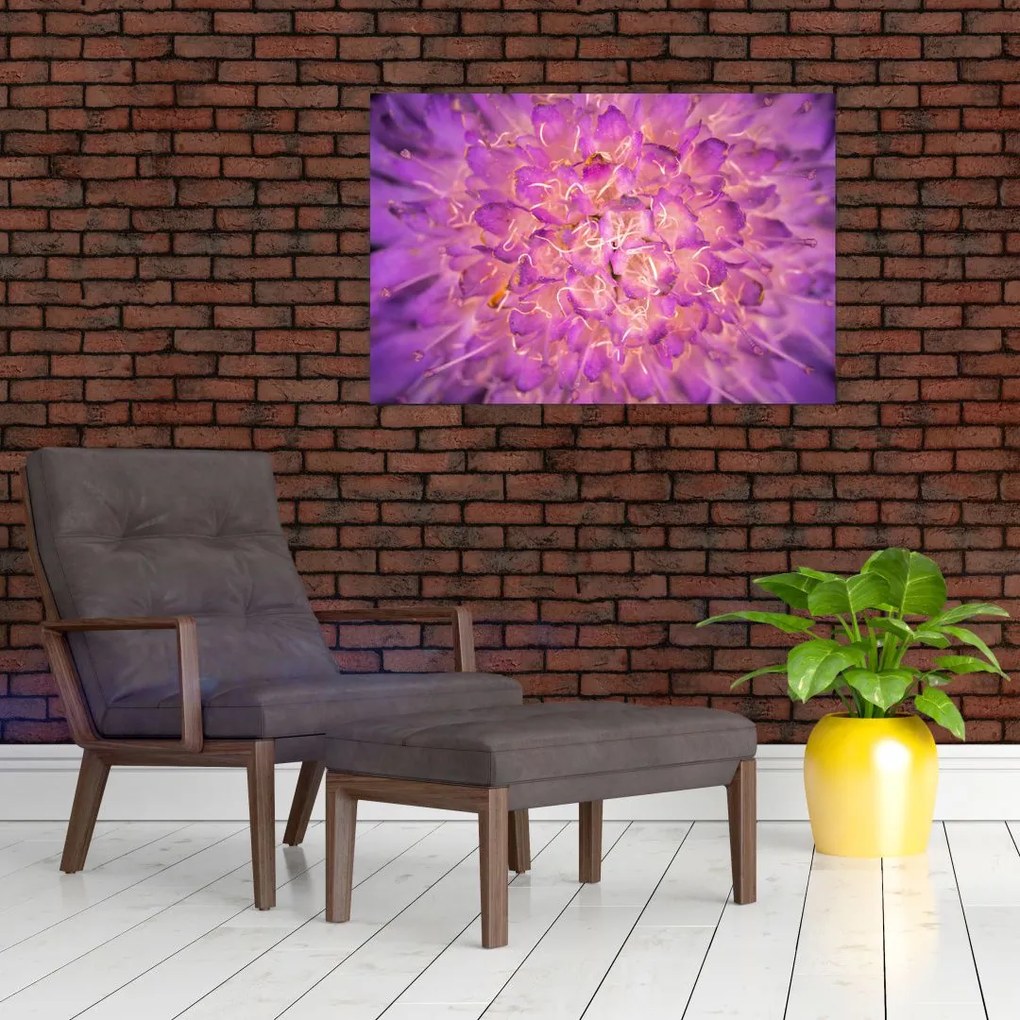 Tablou detailat cu floare (90x60 cm)