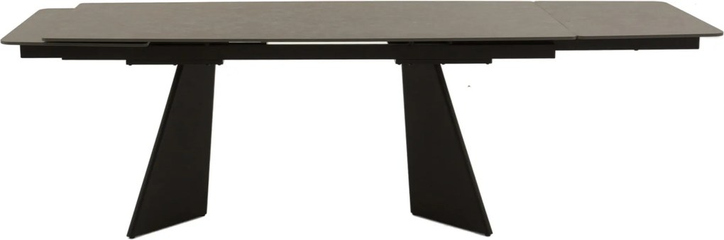 Masă ceramică Colle Brown, extensibilă 280 cm/90 cm