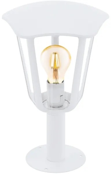 Eglo 98117 - Lampă exterior MONREALE 1xE27/60W/230V IP44 înălțime 335 alb