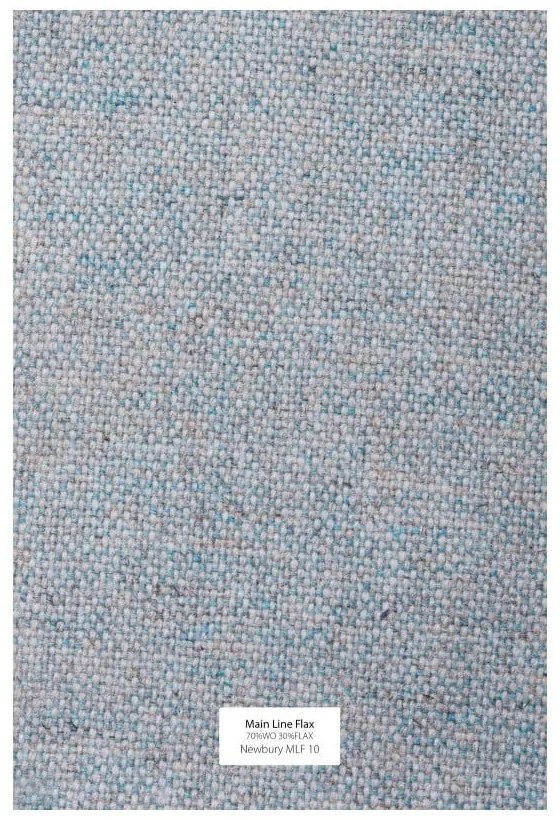 Scaun din lemn masiv de stejar Gazzda Muna, albastru - gri