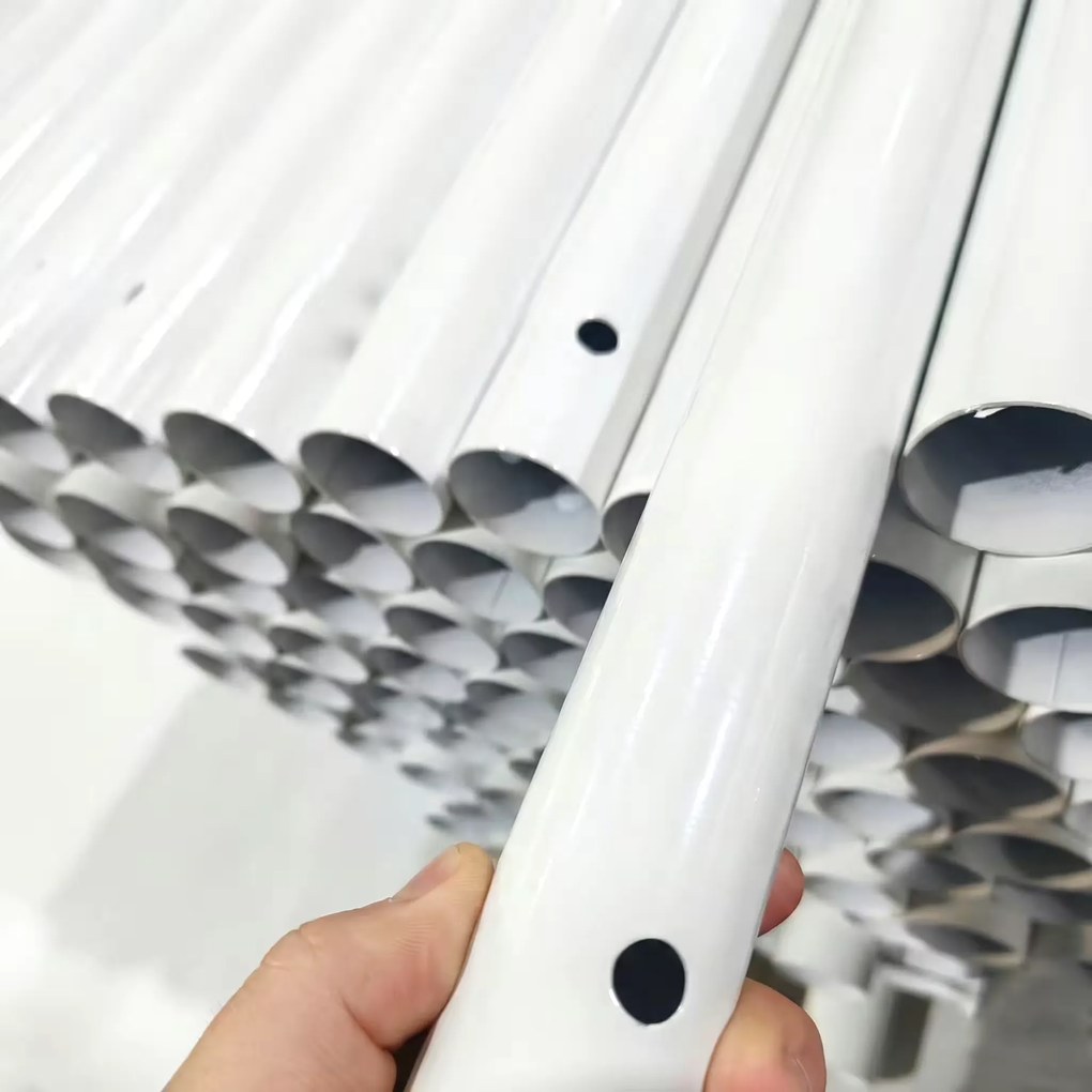 Cort de grădină pentru petreceri 5x6 m PVC (500 g/m²) – Alb, complet cu pereți laterali -  -