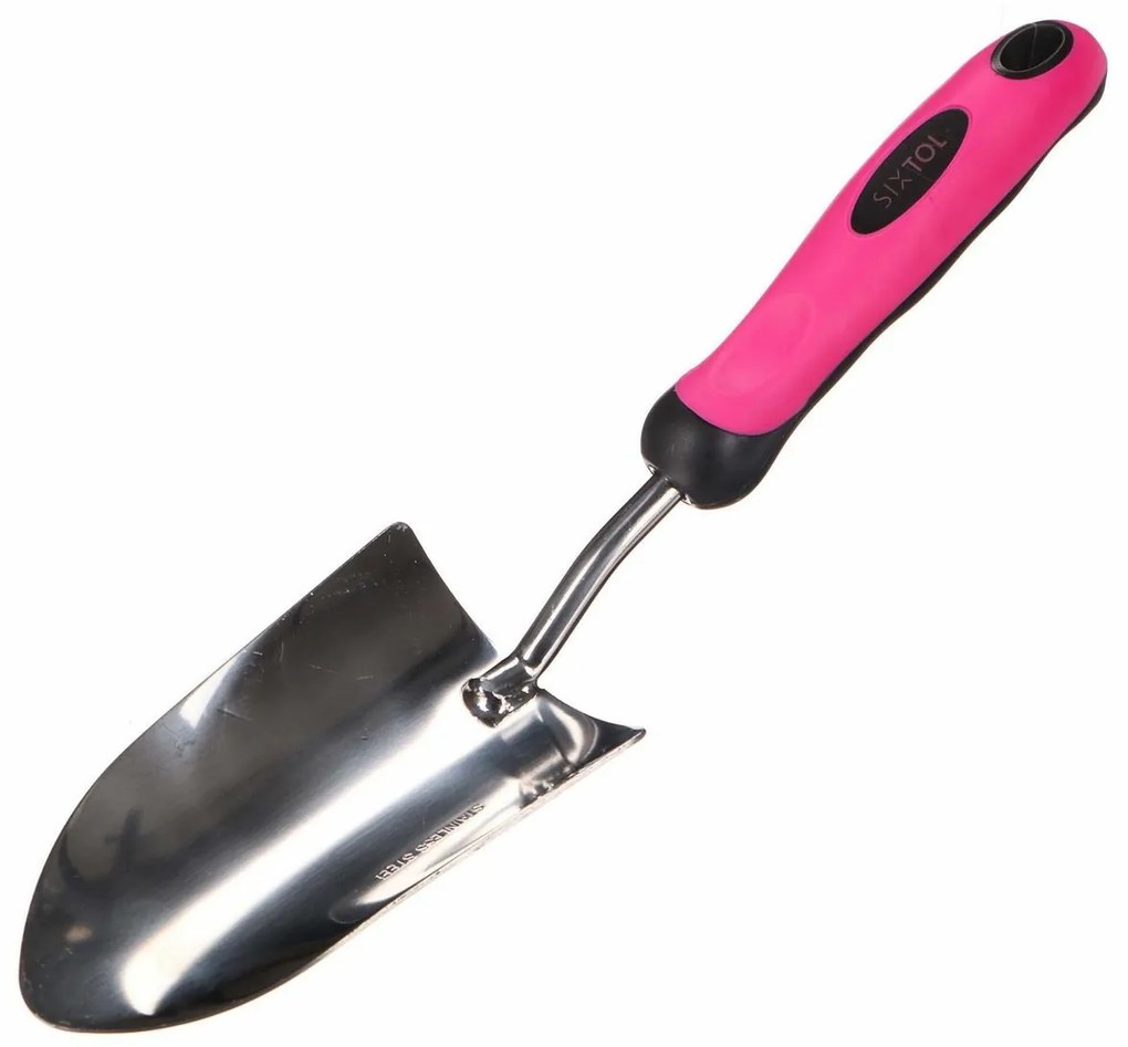 Sixtol Lopată de grădină GARDEN PINK ONE, oțelinoxidabil , 33 cm