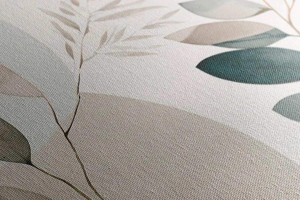 Tablou plante boho în cerc