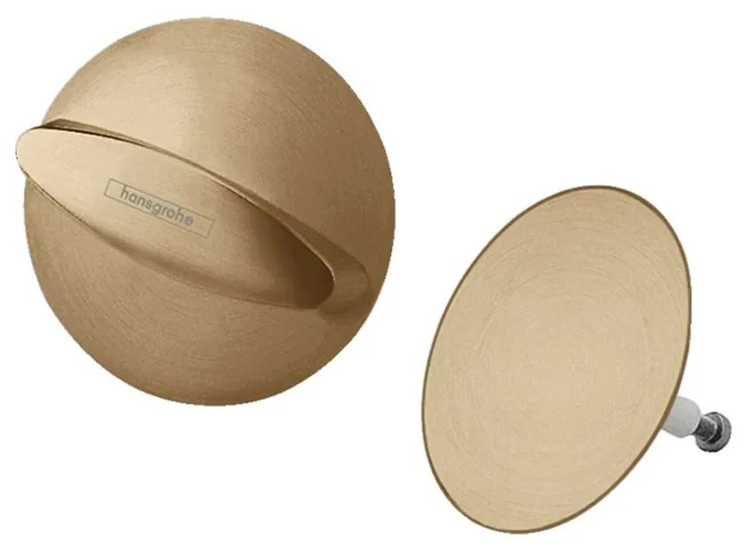 Set superior scurgere cada, bronz periat Bronz periat