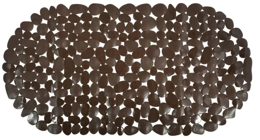 Spirella Suport antiderapant pentru cadă GALETS,maro, 99 x 39 cm
