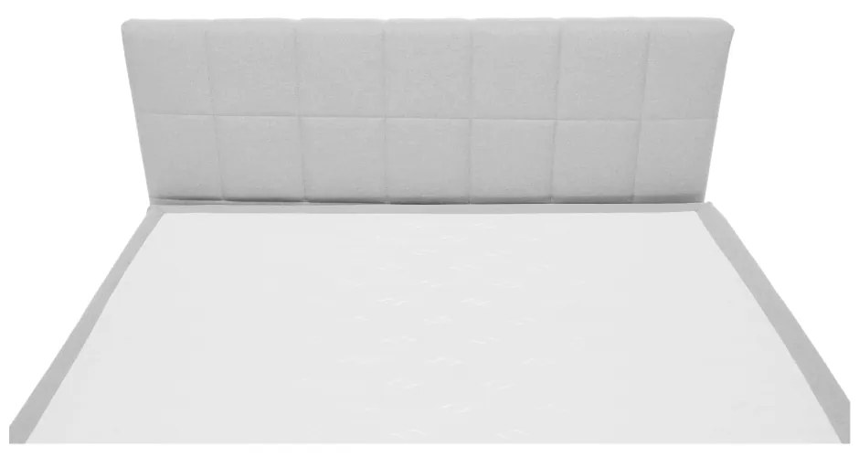 Pat tip BOXSPRING 120x200, gri deschis, FERATA KOMFORT