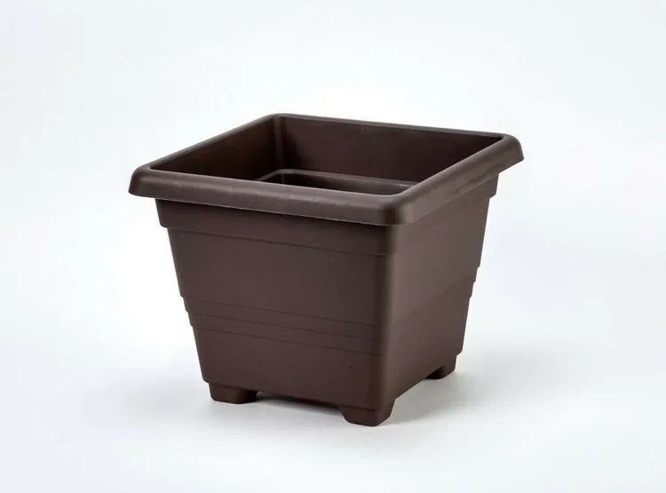 Plastia Ghiveci Begonia 60 x 60, ciocolată
