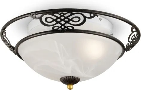BRILAGI - Lampă de tavan FRESCO 3xE27/40W/230V Ø 48 cm maro