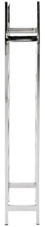 Raft pentru sticle de vin argintiu lucios din metal număr sticle 24 Barolo – Premier Housewares