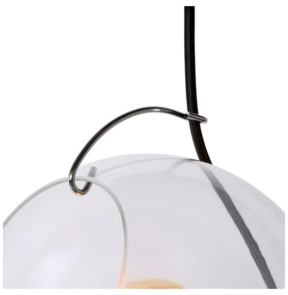 Lustră pe cablu JAZZLYNN 1xE27/60W/230V d. 20 cm Lucide 25405/20/60