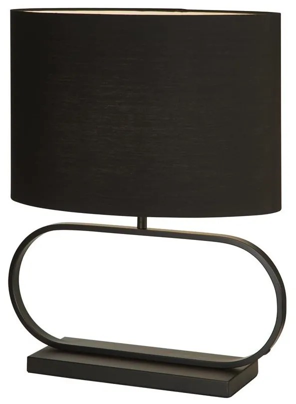 Veioza/Lampa de masa decorativa Sleek negru