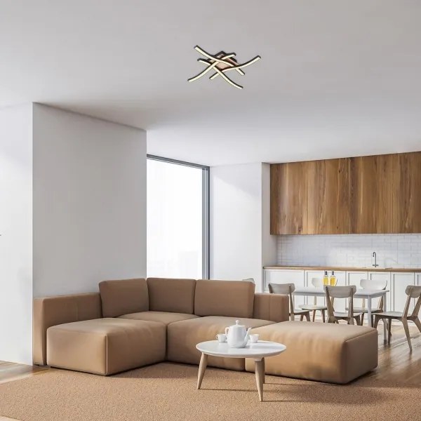 Lustră LED aplicată HEIMDALL 4xLED/20W/230V Rabalux 2281