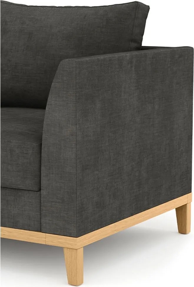 Canapea lemn masiv Gracias Lemn Stejar, 178 × 88 × 82 cm